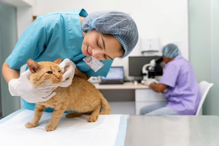 Clínica veterinária especializada em gatos